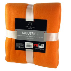 Fleece Deka Milutek 130x170 Oranžový