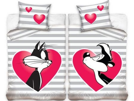 Bavlněné Povlečení Valentines LT182092 Odor-able Kitty Looney Tunes 
