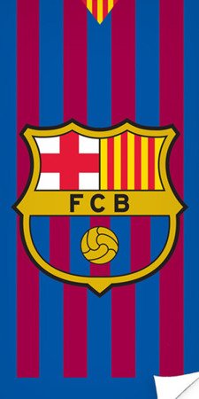 Osuška FC Barcelona Logo 8003 70x140 cm