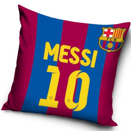 Polštář FC Barcelona FCB1008-2 Messi 40x40 cm Sada