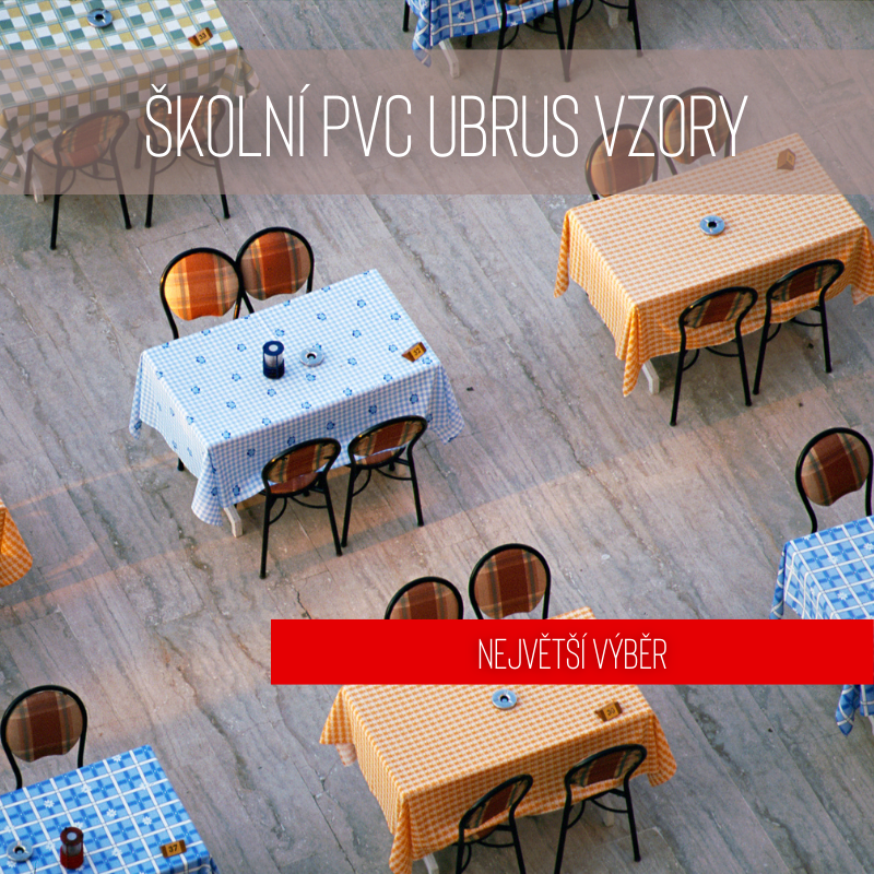 školní pvc ubrus vzory