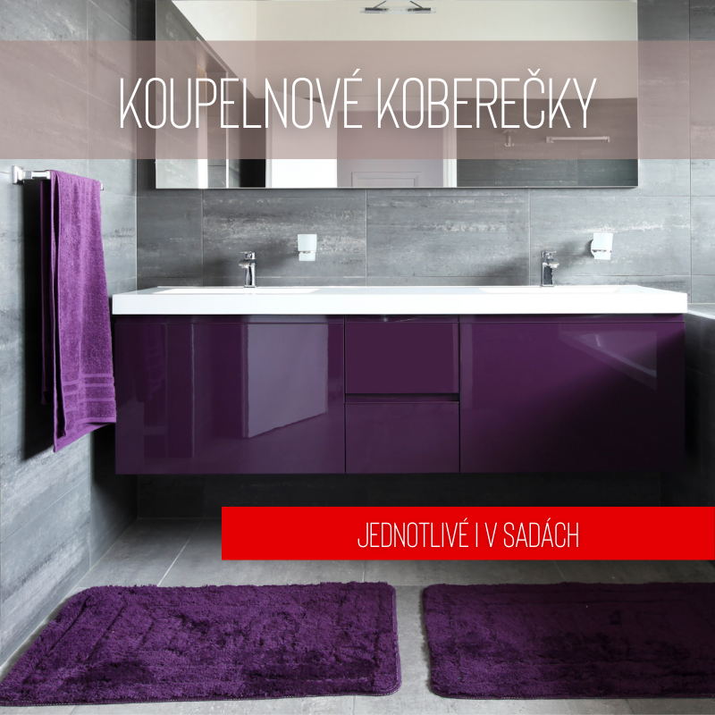 koupelnové koberečky