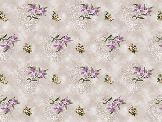 Ubrusy PVC s Textilním Podkladem Florista 01766-04