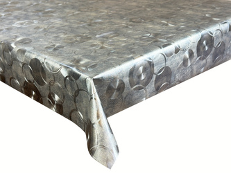Ubrusy PVC s Textilním Podkladem 3D Metallico T-6253B