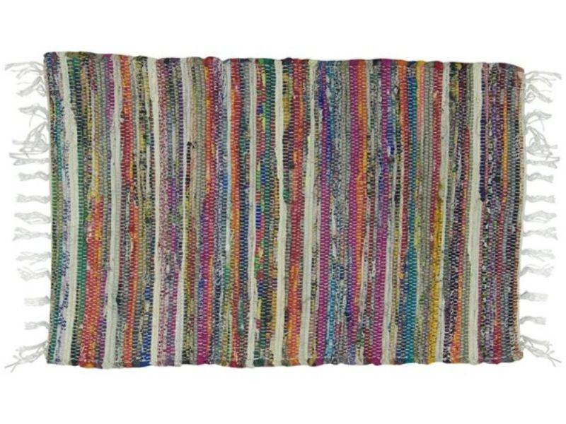 Hadrové koberce Rag Rug Solemar Vícebarevný