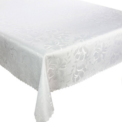 Ubrusy s Nešpinivou Květiny 3329 bílý