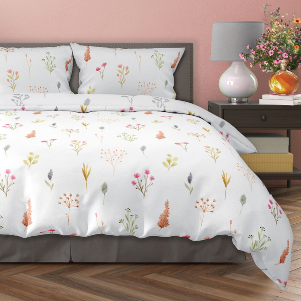 Sada LožníhoPrádla Z Bavlněného Saténu 160x200+ 2x70x80 Milagro Verde 022