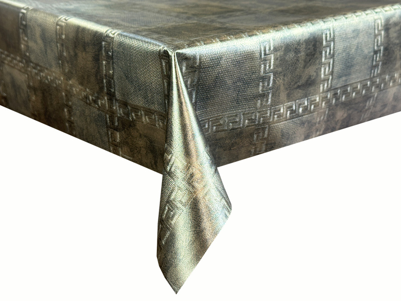 Ubrusy PVC s Textilním Podkladem 3D Metallico T-7162A