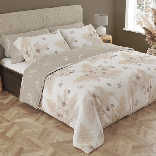 Sada Ložního Prádla Z Bavlněného Saténu 220x200+ 2x70x80 Boho 005