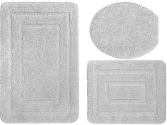 Koupelnové Předložky Alor Šedá- 3 ks