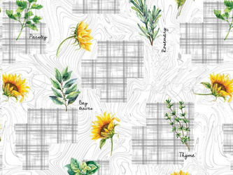 Ubrusy PVC s Textilním Podkladem Fantastik 3034-2 rolích