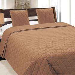 Dvoustranné Přehozy na Postel Valbom Světle Hnědý 016