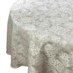 Ubrusy s Nešpinivou Úpravou Velikonoční béžová kraslice Z-3440 Kulaté