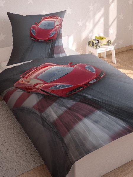 Bavlněné Povlečení Auto Sport Ferrari 2381A