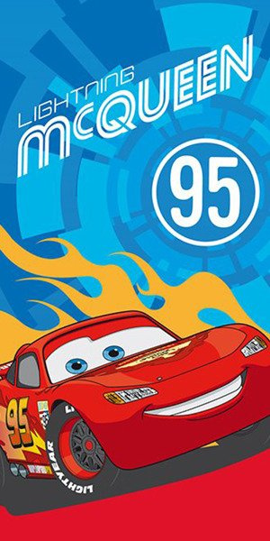 Dětská Osuška Disney Autá Cars 13 70x140 cm