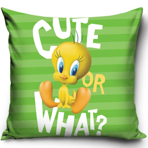 Povlak na Polštář Looney Tunes Tweety Bird LT195014 40x40 cm