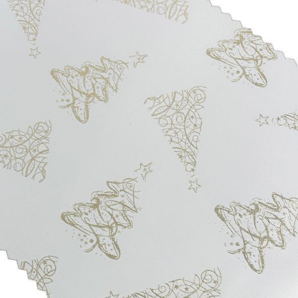 Oboustranně Běhouny s Nešpinivou Úpravou Vánoční Strom Z-3401 Zlatý 