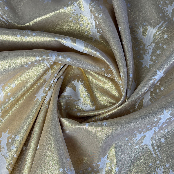 Oboustranně Ubrusy s Nešpinivou Úpravou Zlatý Sníh I