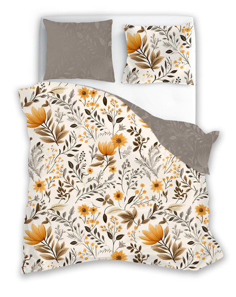 Bavlněné Povlečení 160x200+ 2x70x80 Gusto 004