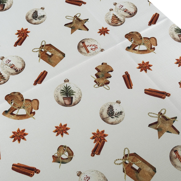 Oboustranně Ubrusy s Nešpinivou Úpravou Wooden Story