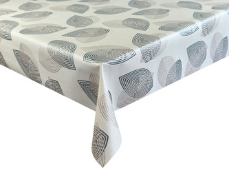 Ubrusy PVC s Textilním Podkladem 137 Glitter MT-6552C v rolích