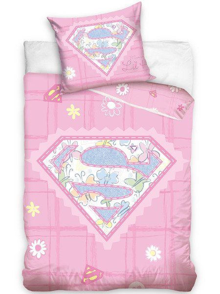 Dětské Povlečení 100x135+40x60 Super Baby Růžová