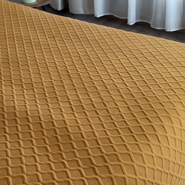 Dvoustranné Přehozy na Postel Parla 3D Hnedá Bez Polštářů 180x220