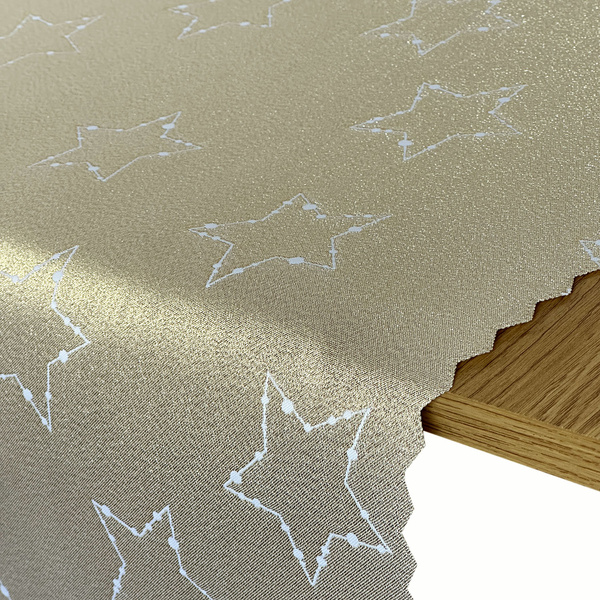 Oboustranně Běhouny s Nešpinivou Úpravou Slavnostní Vánoce Zlato Hvězda 2561