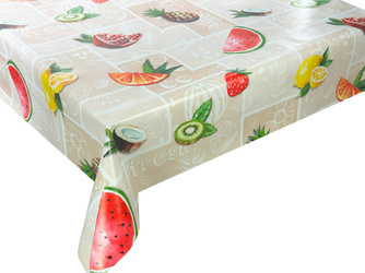 Ubrusy PVC s Textilním Podkladem Fantastik 1074-1 Rozmery