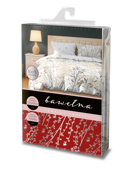 Bavlněné Povlečení 140x200+70x90 Gusto 003