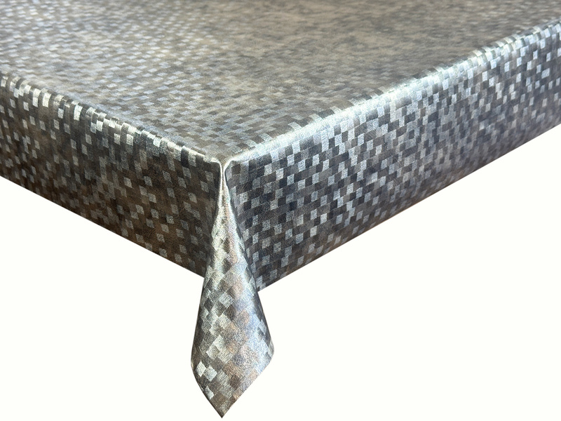 Ubrusy PVC s Textilním Podkladem 3D MetallicoT-7157B