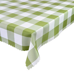 Ubrusy s Nešpinivou Úpravou Alice Káro Zelený