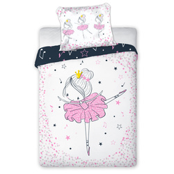 Dětské Povlečení 100x135+40x60 024 Balerína