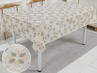 Krajka Ubrusy PVC 137 WH-MULTICOLORS LSYH-004M-41 v rolích