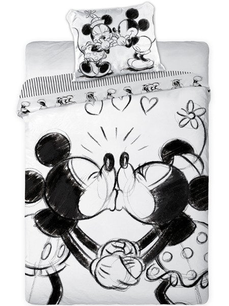 Povlečení Disney Mickey Mouse a Minnie Mouse 04