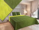 Dvoustranné Přehozy na Postel Vigo II Green-Olive 11