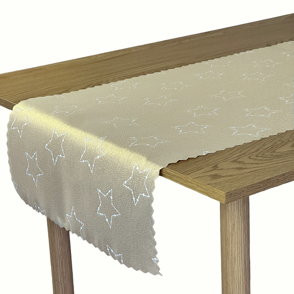 Oboustranně Běhouny s Nešpinivou Úpravou Slavnostní Vánoce Zlato Hvězda 2561