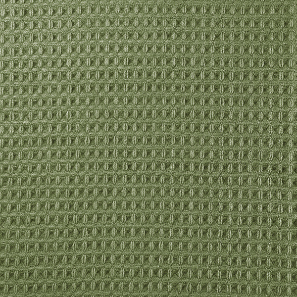 Žakárová Deka Alta S Třásněmi Vaflová Struktura Zelený 200x220 cm