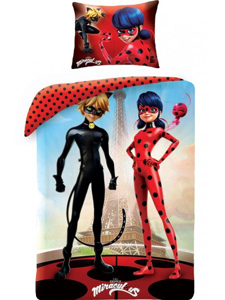 Povlečení Miraculous Kouzelná Beruška a Černý Kocour 102 BL