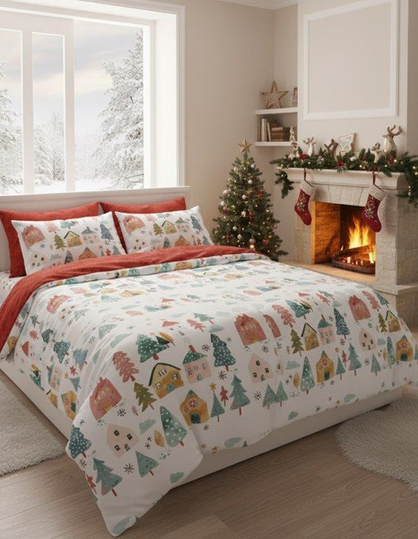 Bavlněné Povlečení 220x200+ 2x70x80 Scandic 080