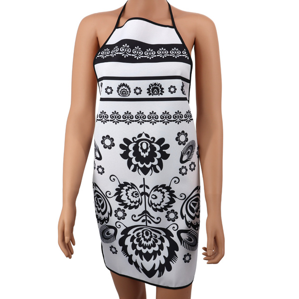 Kuchyňská Zástěra a 2 Kuchyňské Chňapky s Magnetem Folk II 2267C Sada