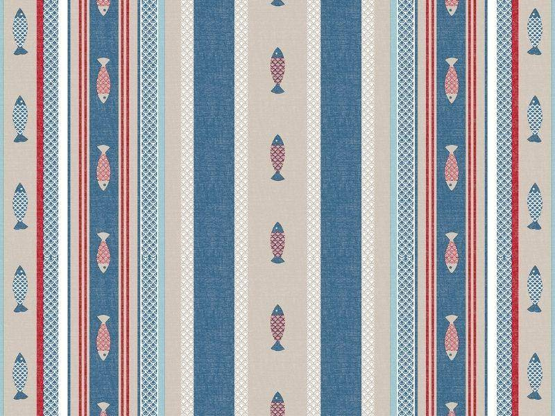 Ubrusy PVC s Textilním Podkladem Fantastik 8185-1 v rolích