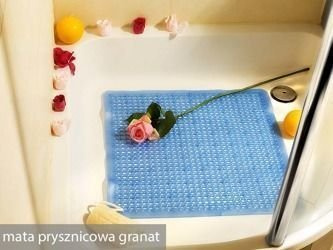 Protiskluzové Podložky do Sprchy Ramsi Modrý 53x53 cm