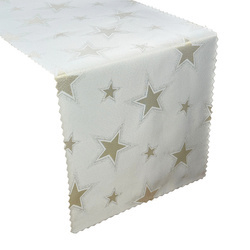 Oboustranně Běhouny s Nešpinivou Úpravou Vánoční Velké Hvězdy Zlatý