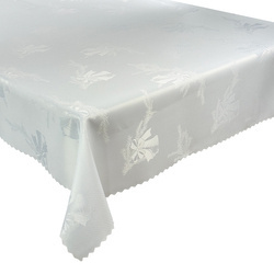 Ubrusy s Nešpinivou Úpravou Vánoční zvonky 907 Bílý