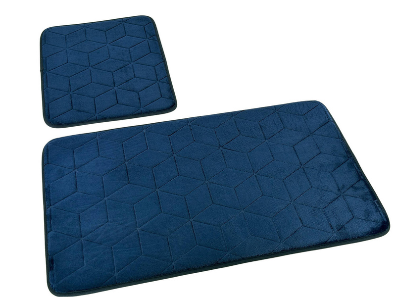 Koupelnové Předložky Sumba Modrá 31 - Dvoudílný