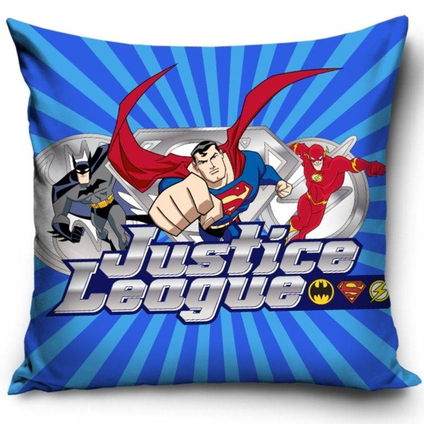 Povlak na Polštář Batman Superman Justice League JL16-3002 40x40 cm