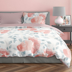 Sada LožníhoPrádla Z Bavlněného Saténu 140x200+70x90 Milagro Verde 027