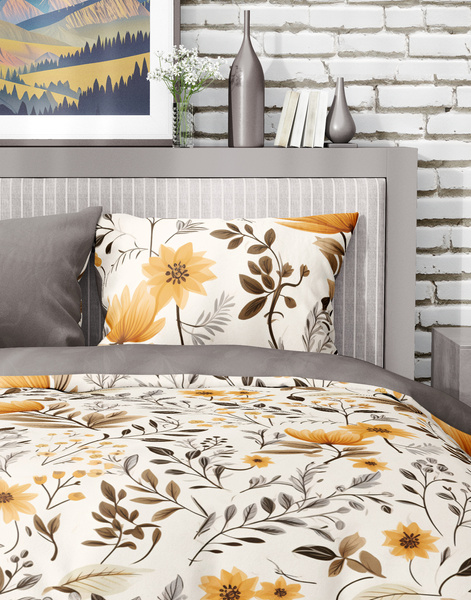 Bavlněné Povlečení 140x200+70x90 Gusto 004