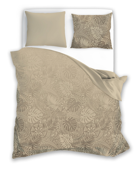 Sada LožníhoPrádla Z Bavlněného Saténu 160x200+ 2x70x80 Milagro Verde 024